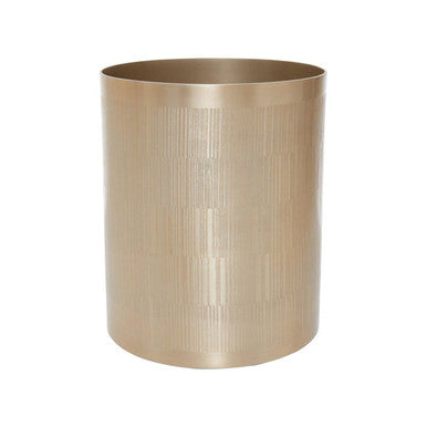 Champagne Finish Waste Bin