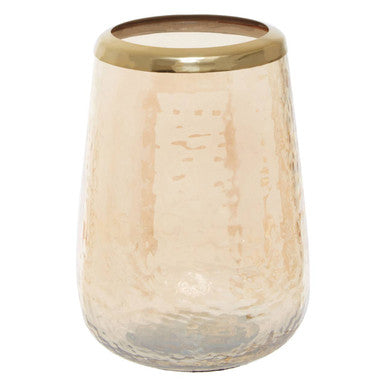 Luminous Gold Bathroom Glass Tumbler