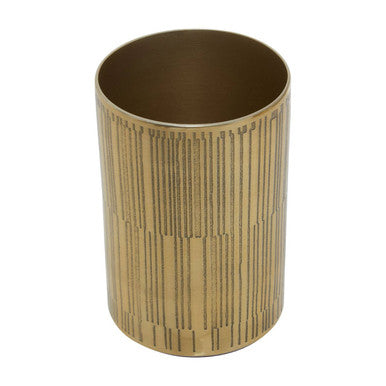 Gold Finish Aluminium Tumbler 300ml