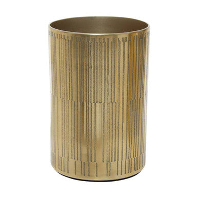 Gold Finish Aluminium Tumbler 300ml