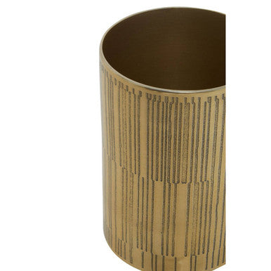 Gold Finish Aluminium Tumbler 300ml