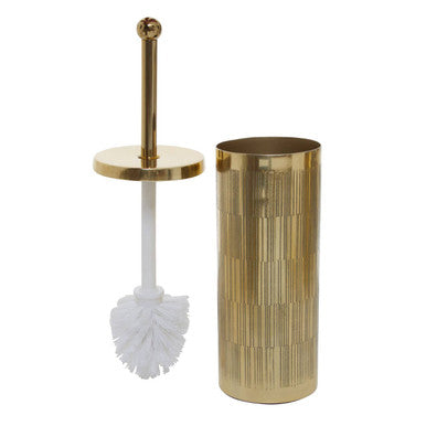 Gold Finish Aluminium Toilet Brush