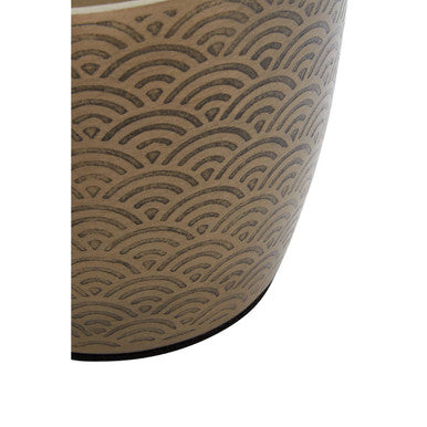 Gold Aluminium Bathroom Jar 300ml