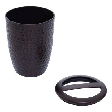 Bronze Finish Toothbrush Holder