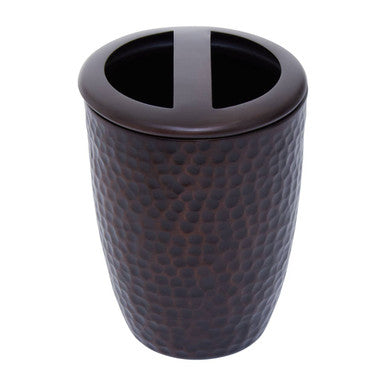 Bronze Finish Toothbrush Holder