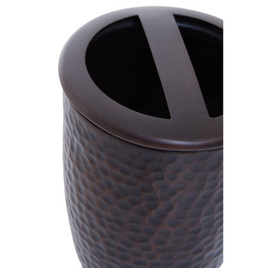 Bronze Finish Toothbrush Holder
