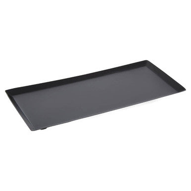 Stainless Steel Bathroom Tray with Raised Edges