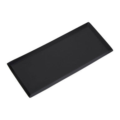 Stainless Steel Bathroom Tray with Raised Edges