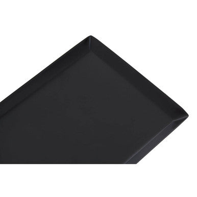 Stainless Steel Bathroom Tray with Raised Edges