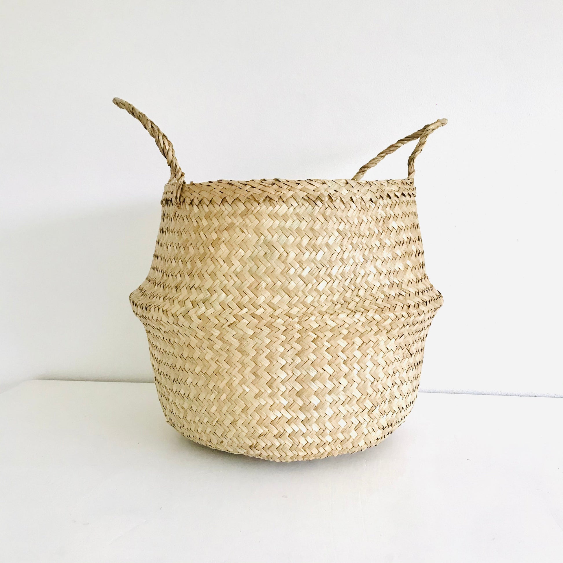Plain Seagrass Basket - Large