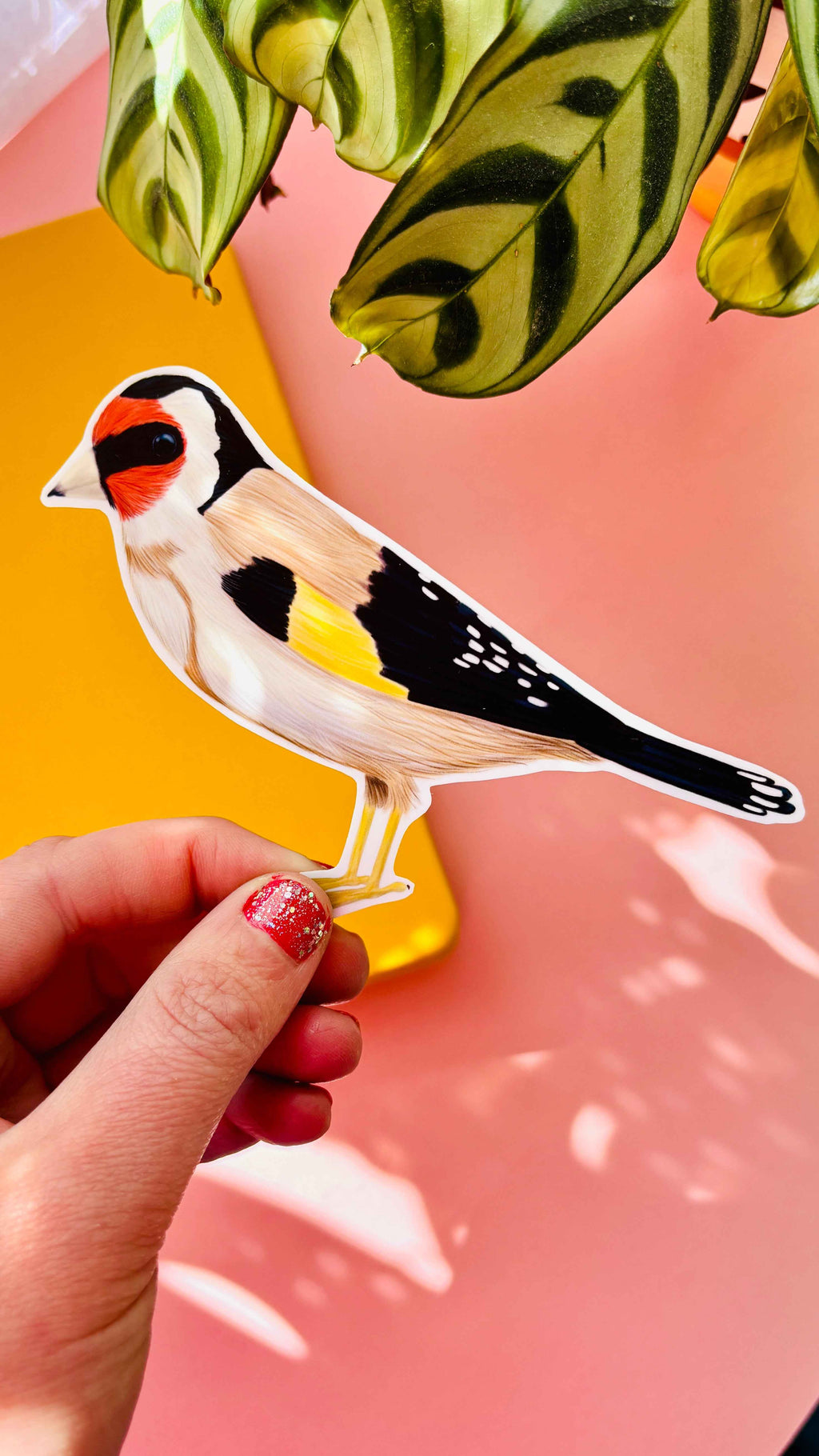 Garden Birds 10cm Vinyl Stickers Nature Inspired Waterproof Decals