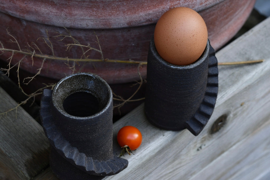 Stair series-Mid Night spiral staircase egg cup