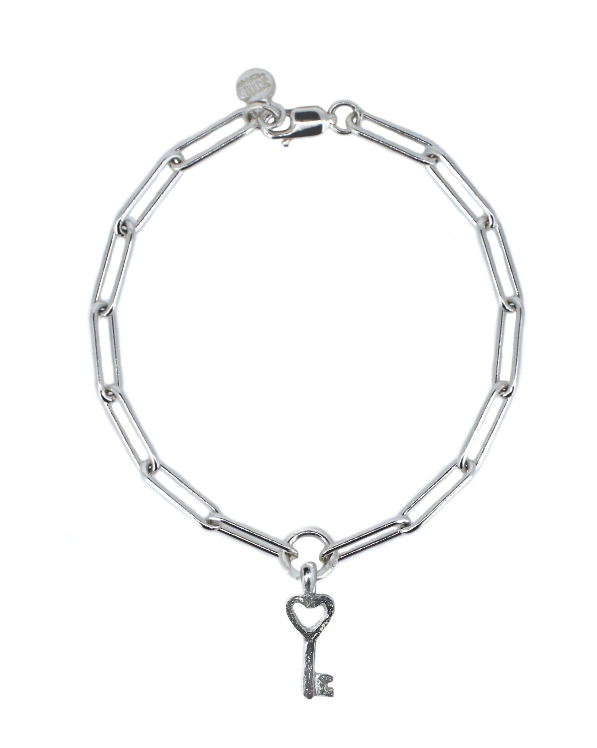 Key to My Heart Trace Chain Bracelet