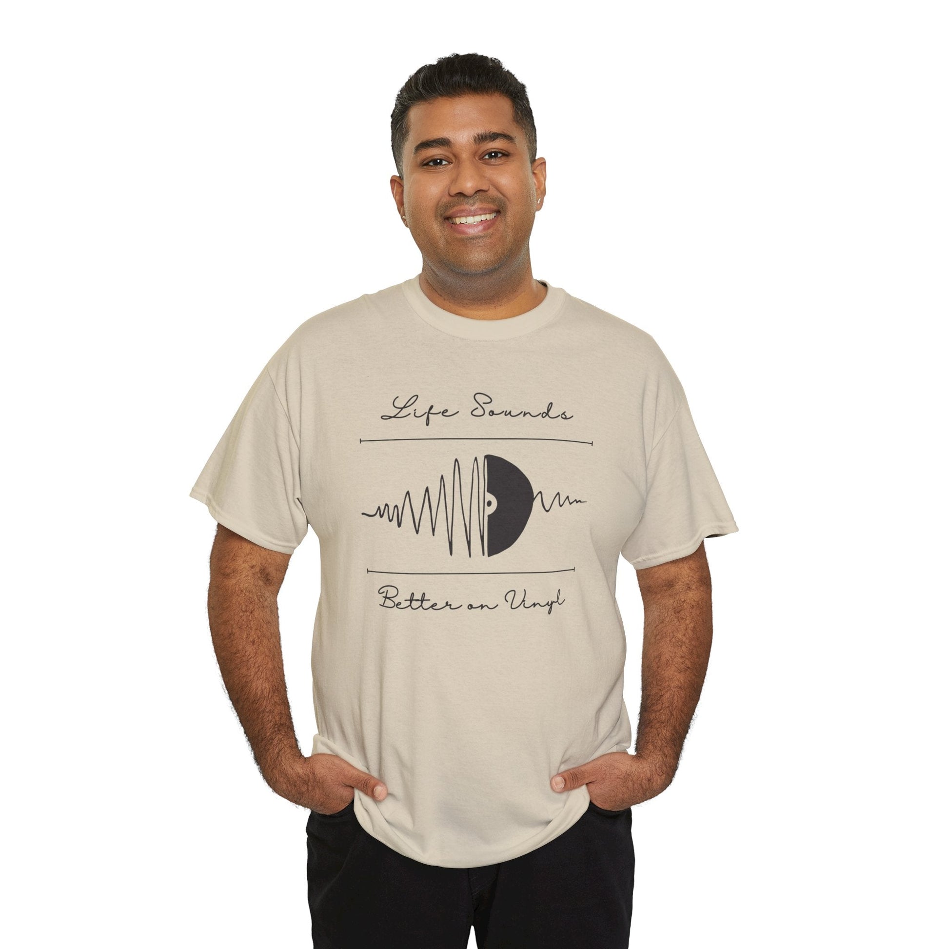 Life Sounds Better on Vinyl Men's T-Shirt
