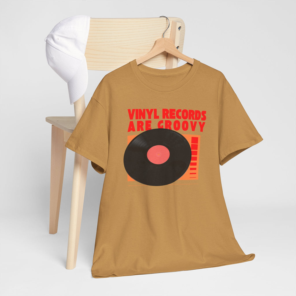 Vinyl Records Are Groovy Bold T-Shirt