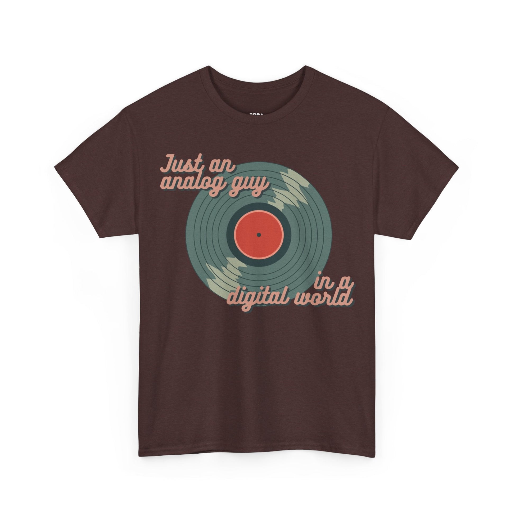 Just an Analog Guy in a Digital World Men's T-Shirt