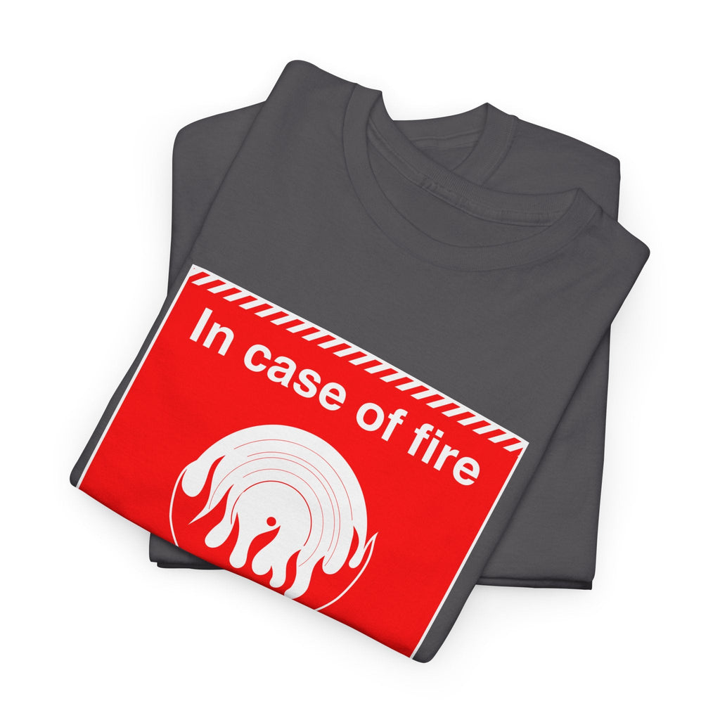 In Case of Fire Save My Vinyl T Shirt