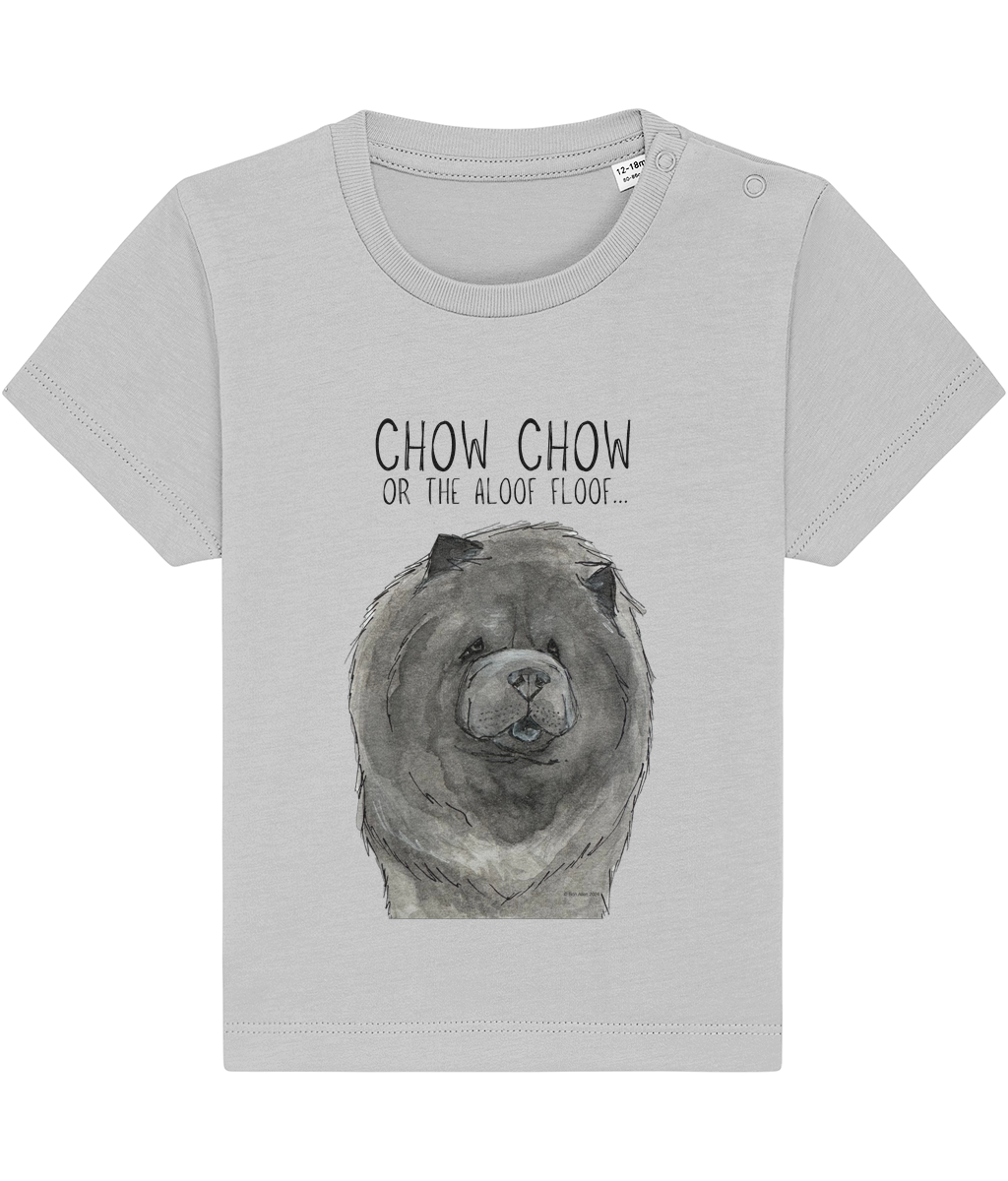 Blue Chow Chow Baby T Shirt for Little Dog Lovers