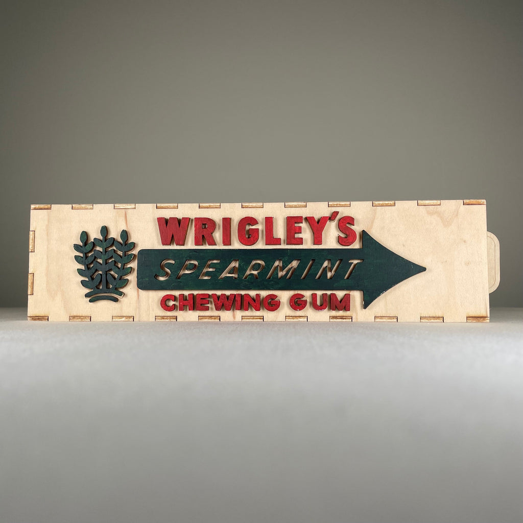 Wrigley's Gum Box Flatpack Model Kit