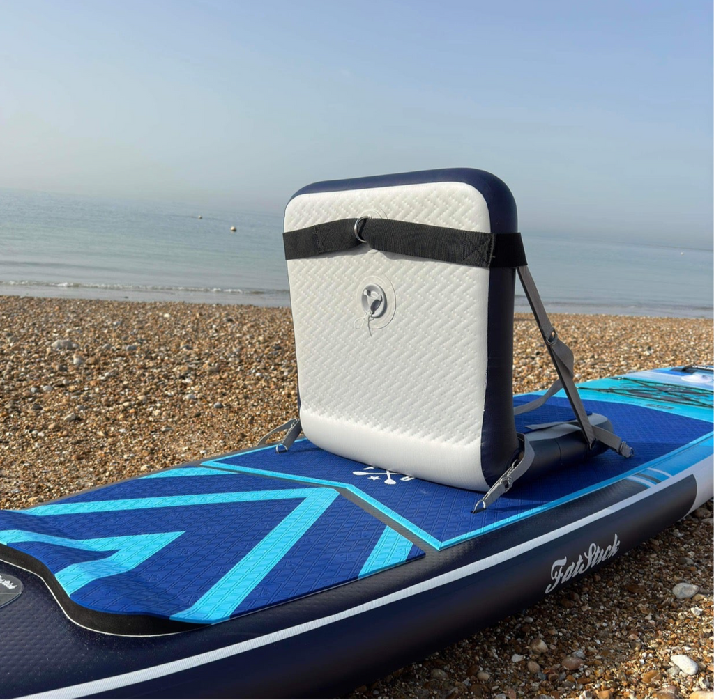 Adaptive Inflatable Paddle Board Seat for SUP and Kayak