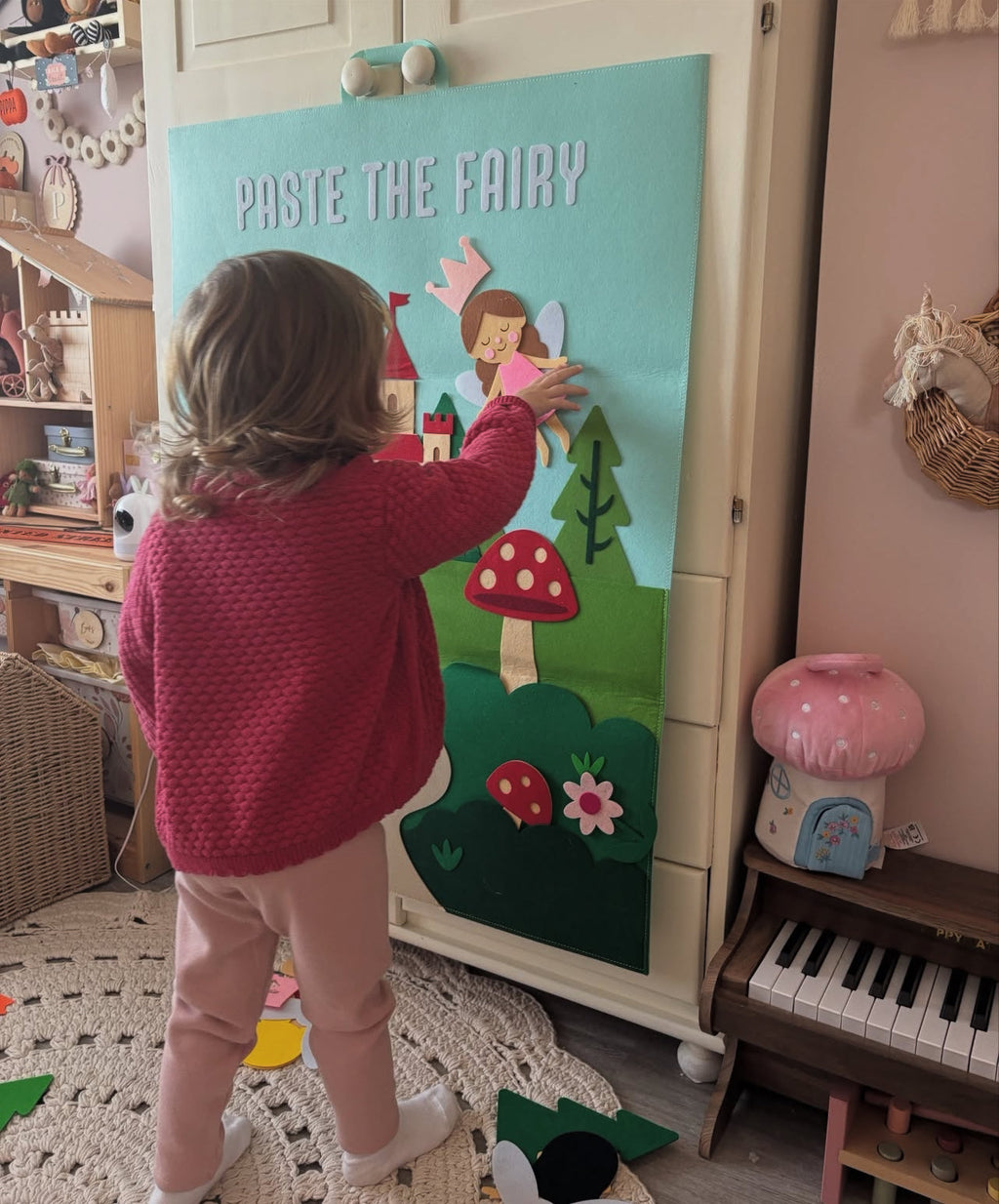Felt Fairy Dress Up Board for Kids