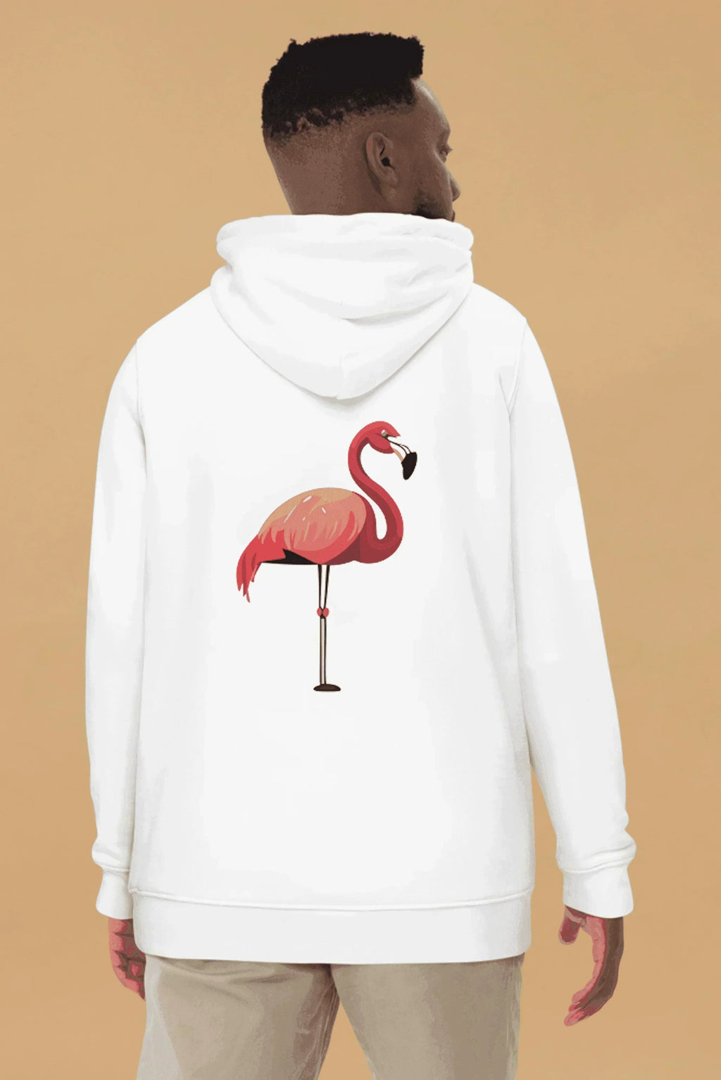 Flamingo Organic Cotton Hoodie