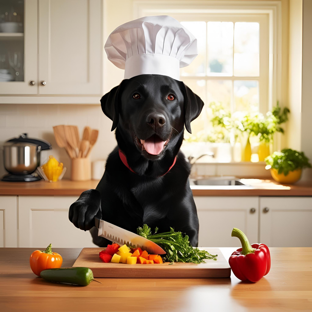 Labrador Chopping Board with Cheese Tax Reminder