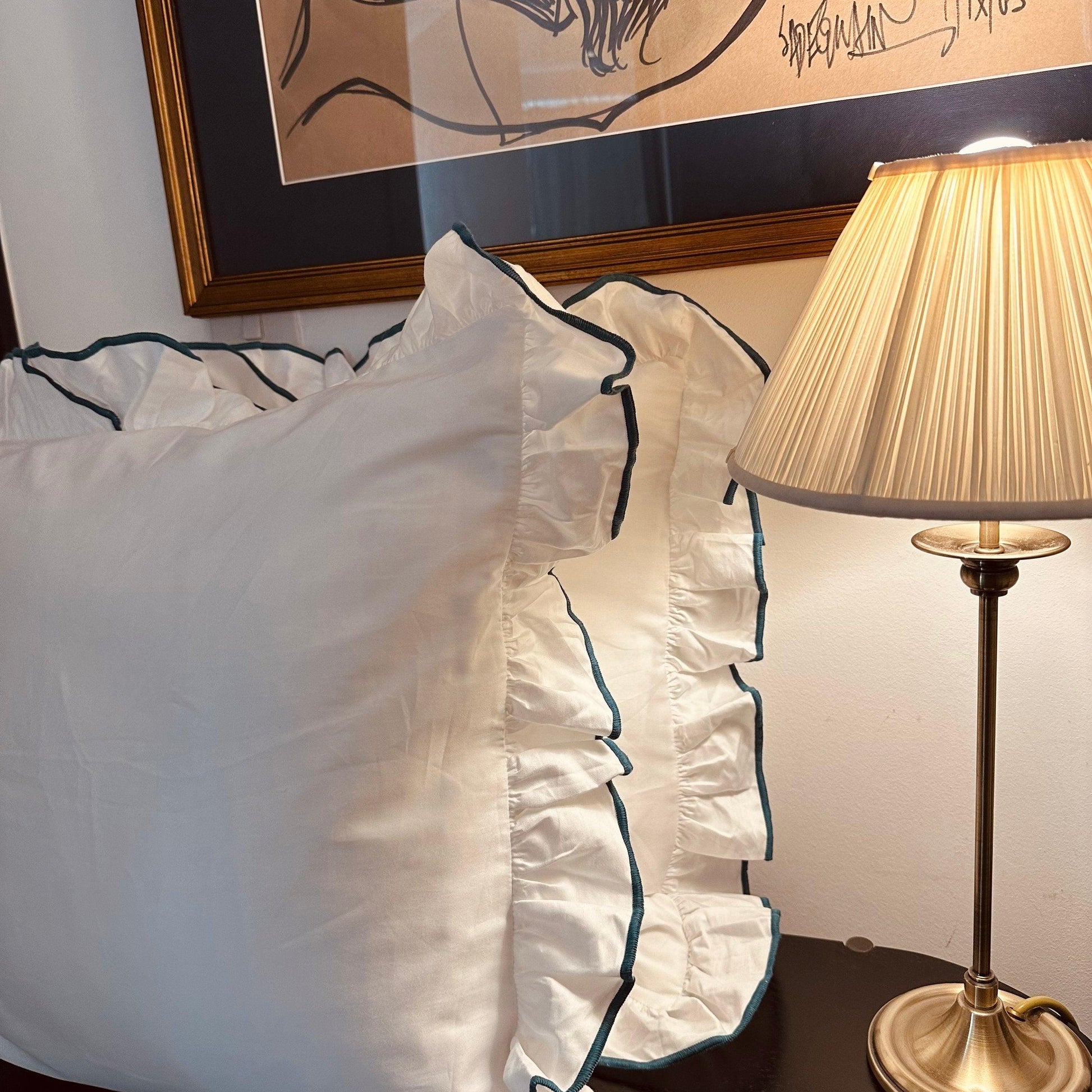 Provence Teal Bundle Bed Set