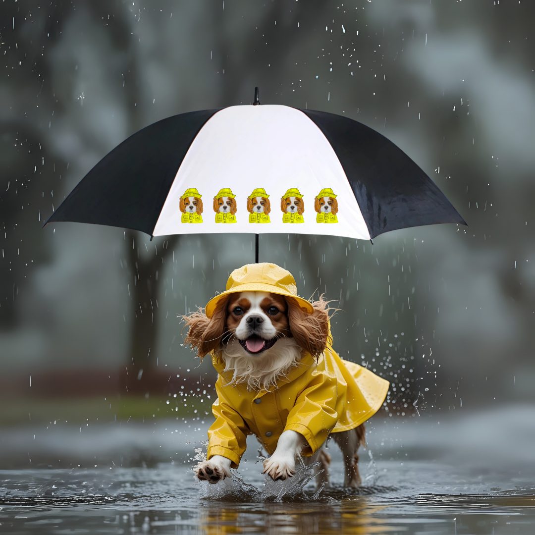 Cavalier King Charles Spaniel Golf Umbrella