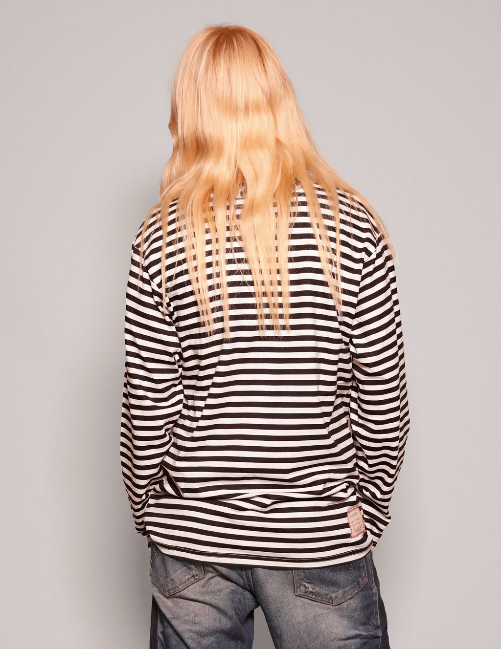 Vintage Black Stripe Long Sleeve T-Shirt