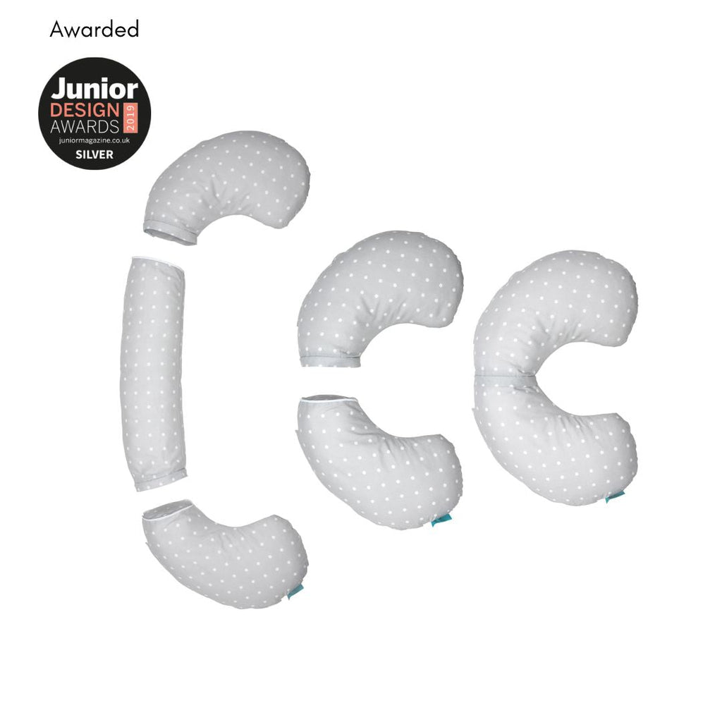 5 in 1 Cocoon Dotted Nursing Pillow Set