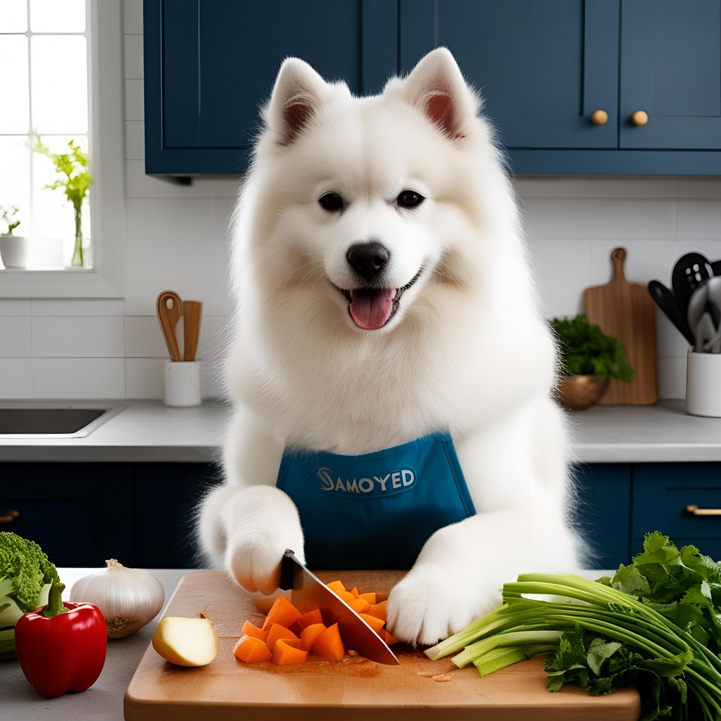 Samoyed Cheese Tax Enforcer Glass Chopping Board
