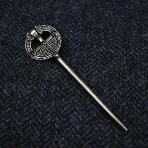 Pewter Ballinderry Ring Brooch