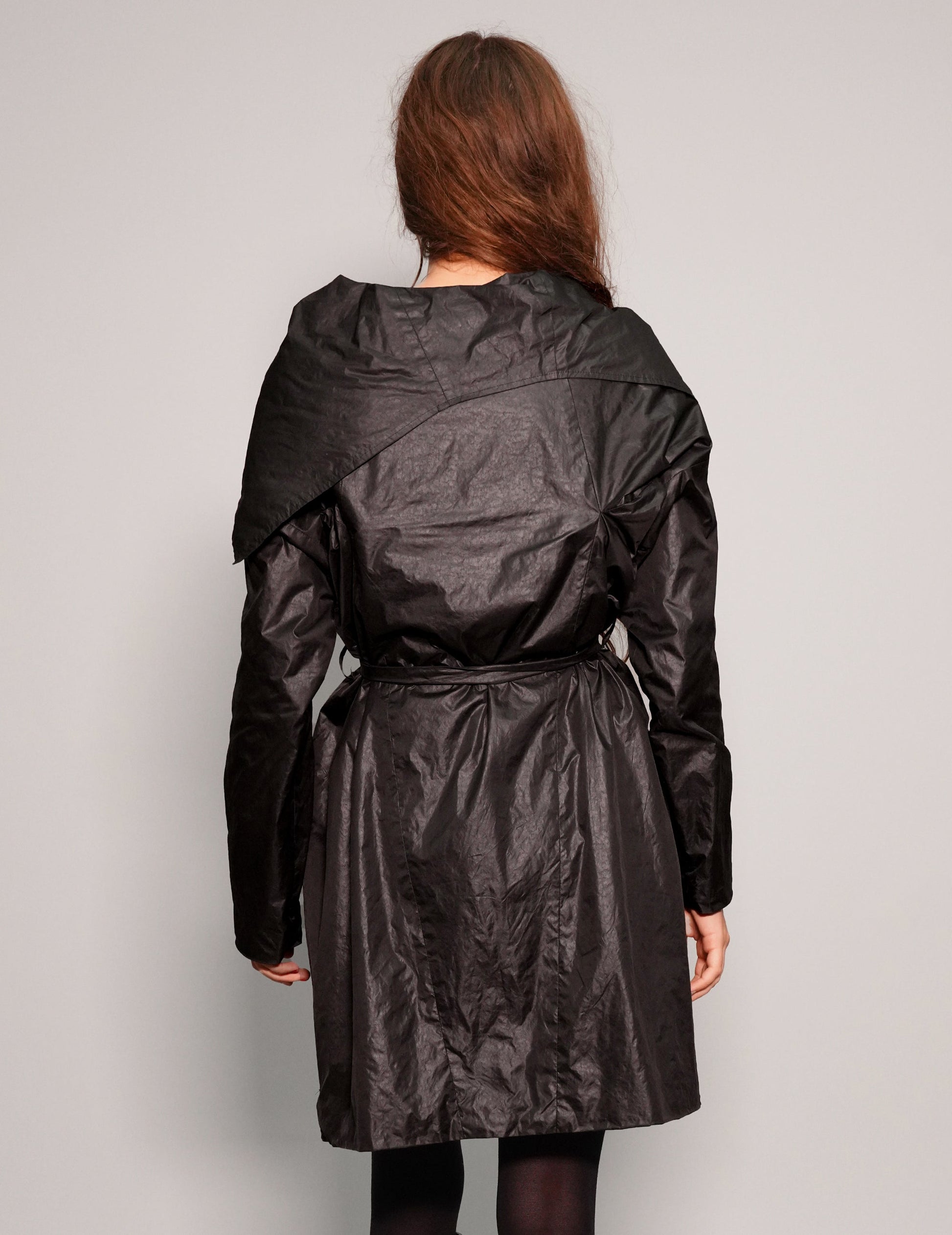 Vintage Rubberised Funnelneck Mac