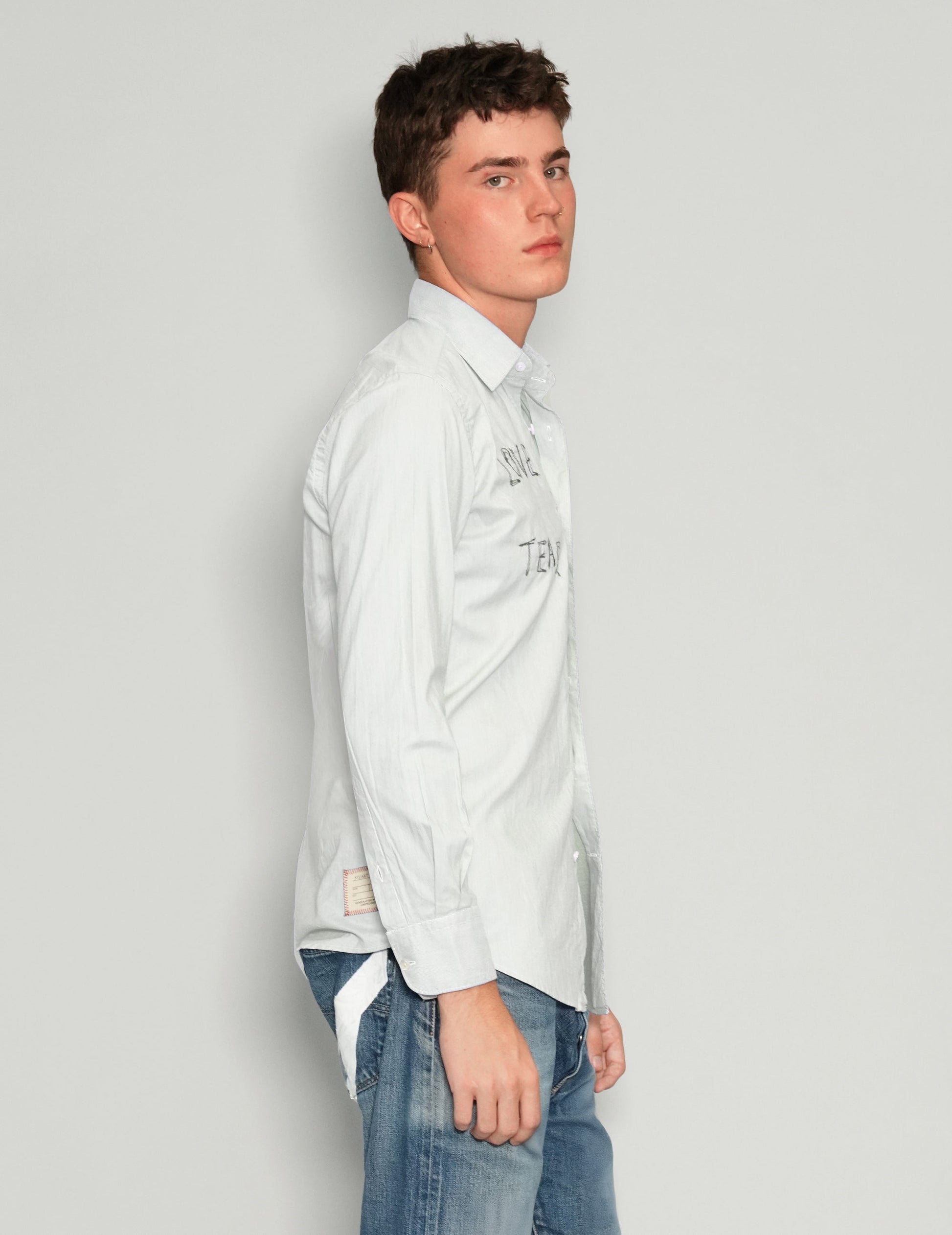 Love Will Tear Us Apart White Shirt