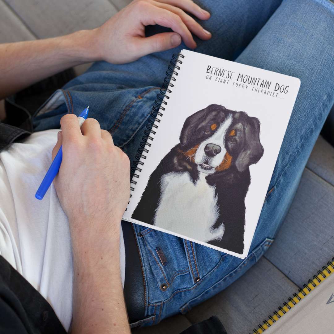 Bernese Mountain Dog Notebook for Thoughtful Souls