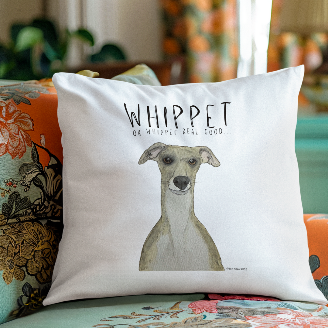 Whippet Real Good Cushion Cover