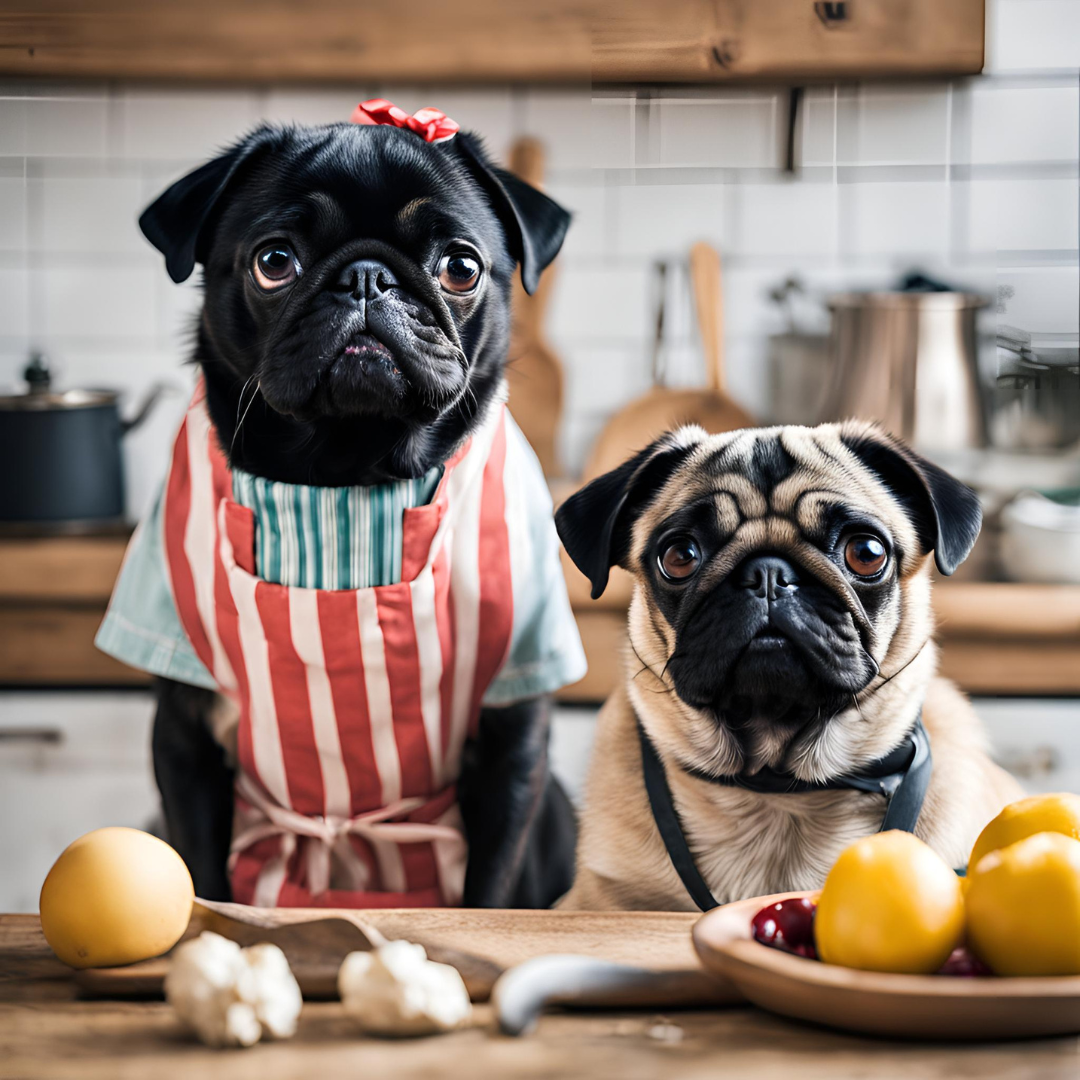 Cheese Tax Pug Apron