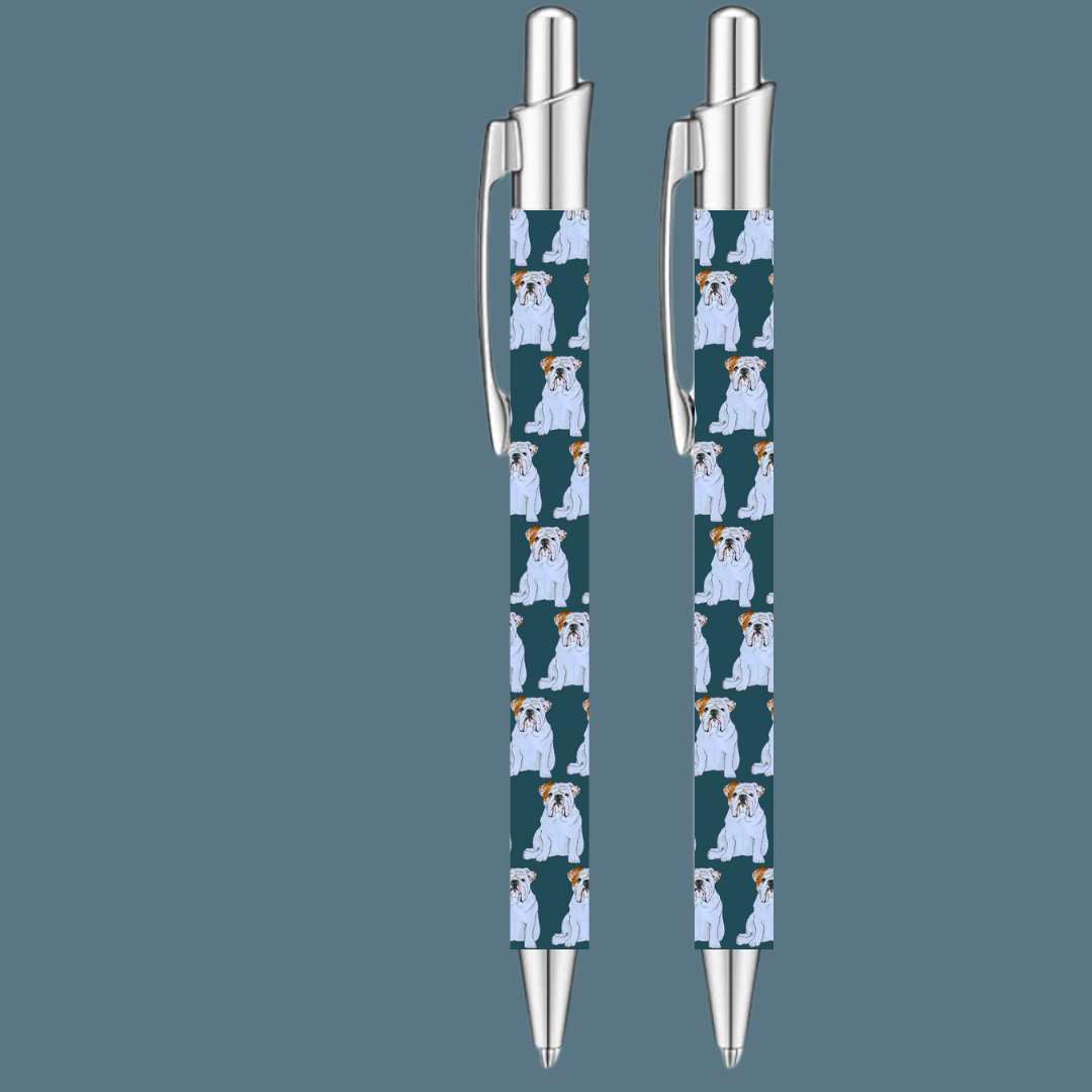 The Bulldog Scribbler Pen Small but Gloriously Attitudinal