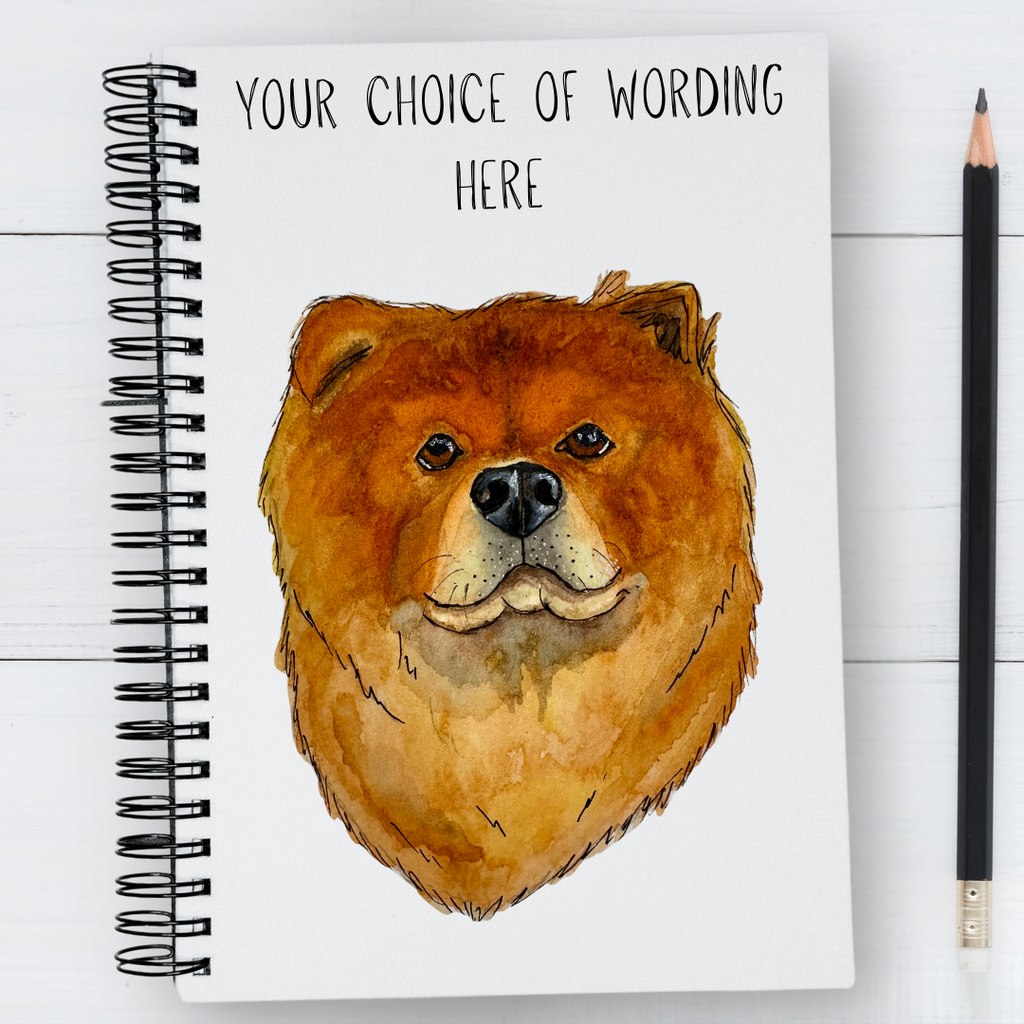 Pet Portrait Notebook A5 Handmade