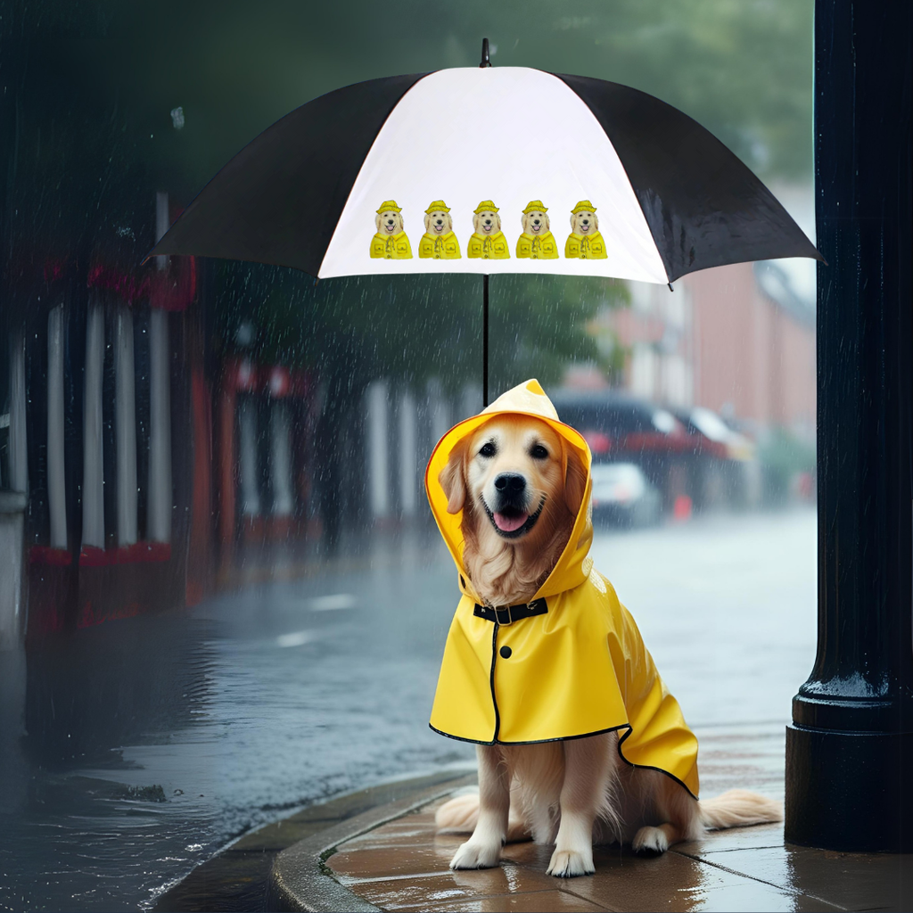 Retriever Golf Umbrella Stay Dry Stay Golden