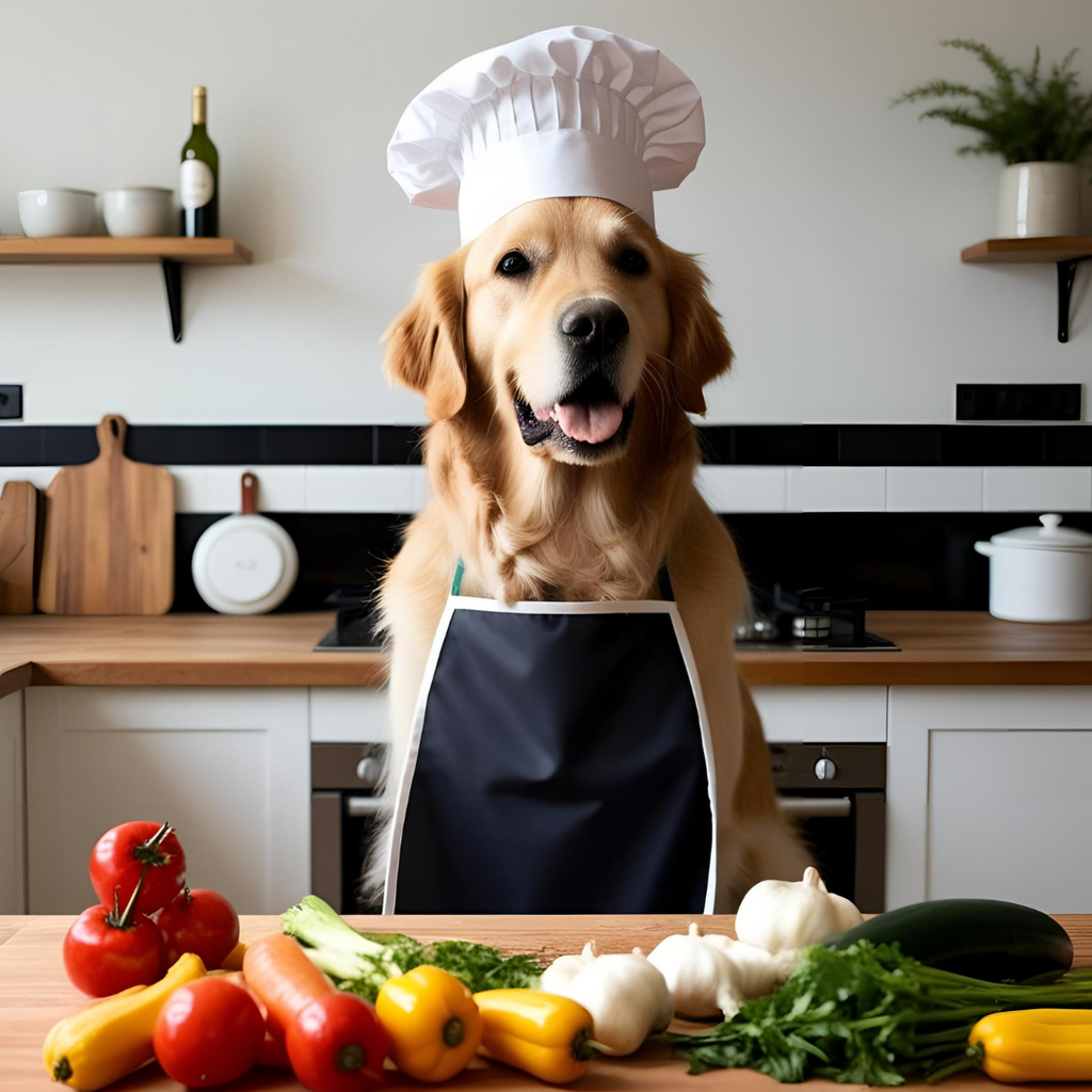 Golden Retriever Chef Apron