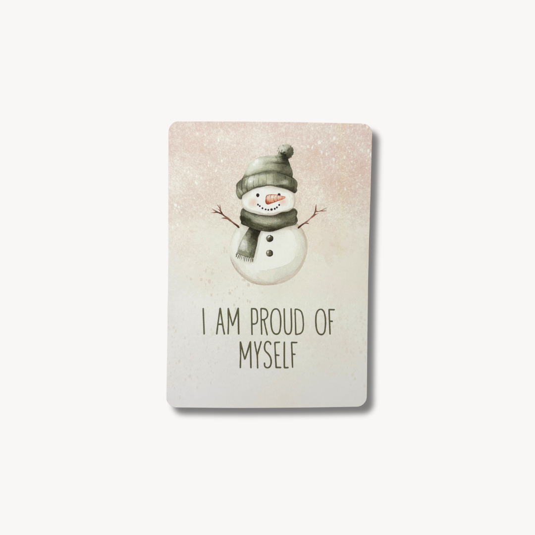 Festive Affirmation Duo Cards for Adults and Children