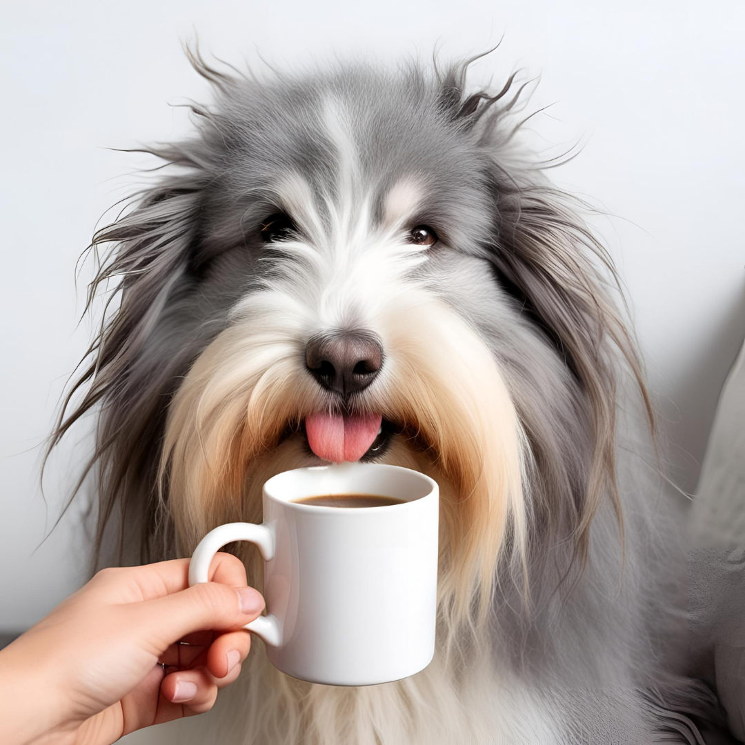 Bearded Collie Mug of Judgment