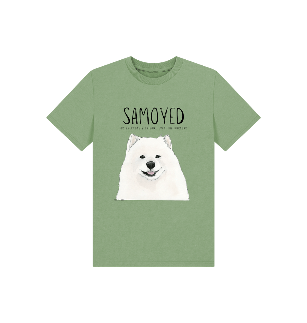 Samoyed Kids Tee - Soft Organic Cotton for Little Dog Lovers