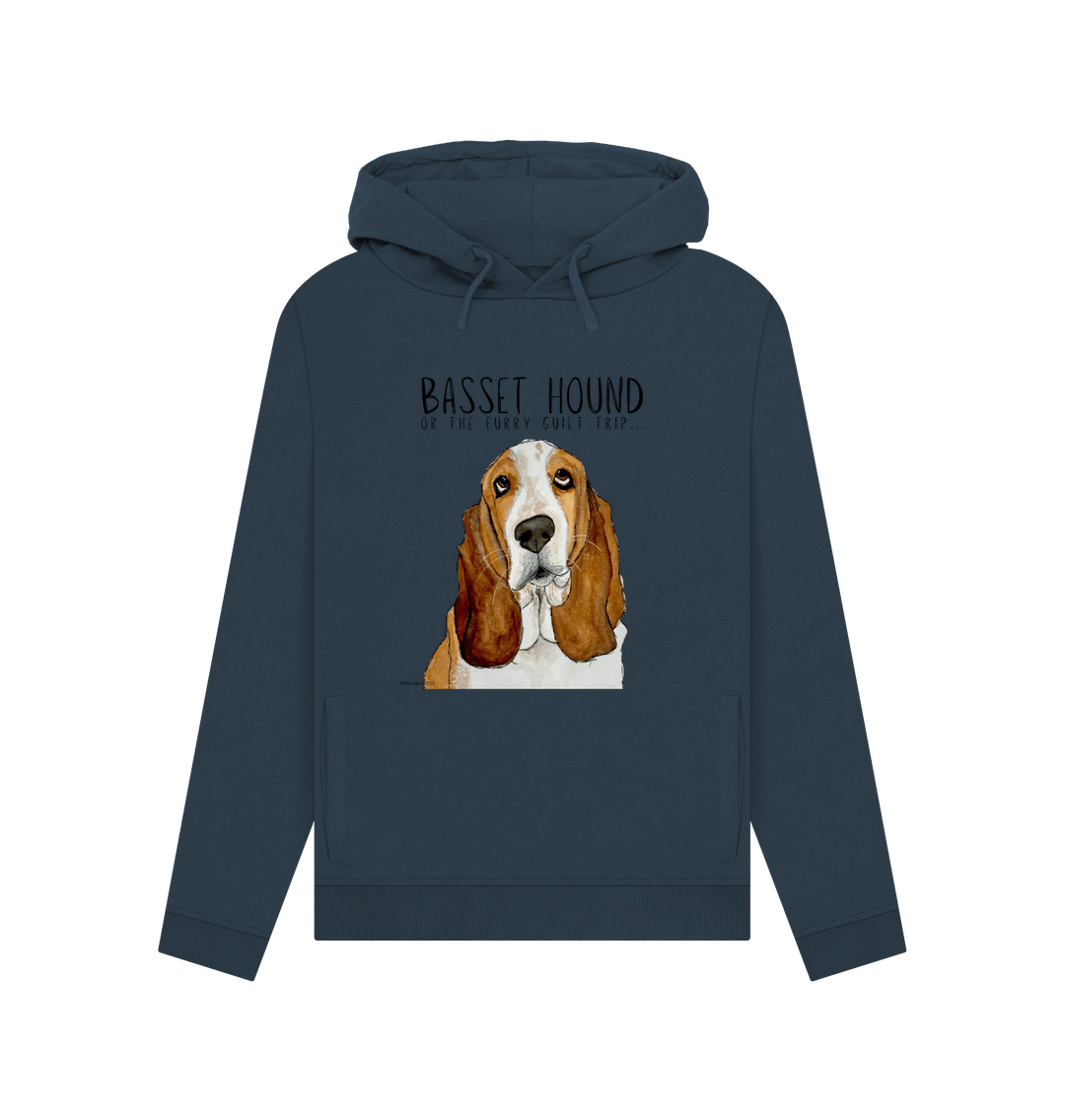 Basset Hound Women's Hoodie Cozy Guilt Trip