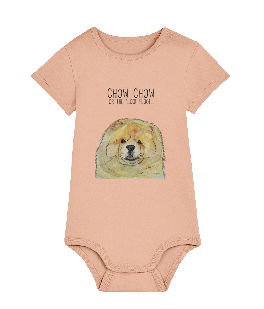 Fawn Chow Chow Baby Bodysuit