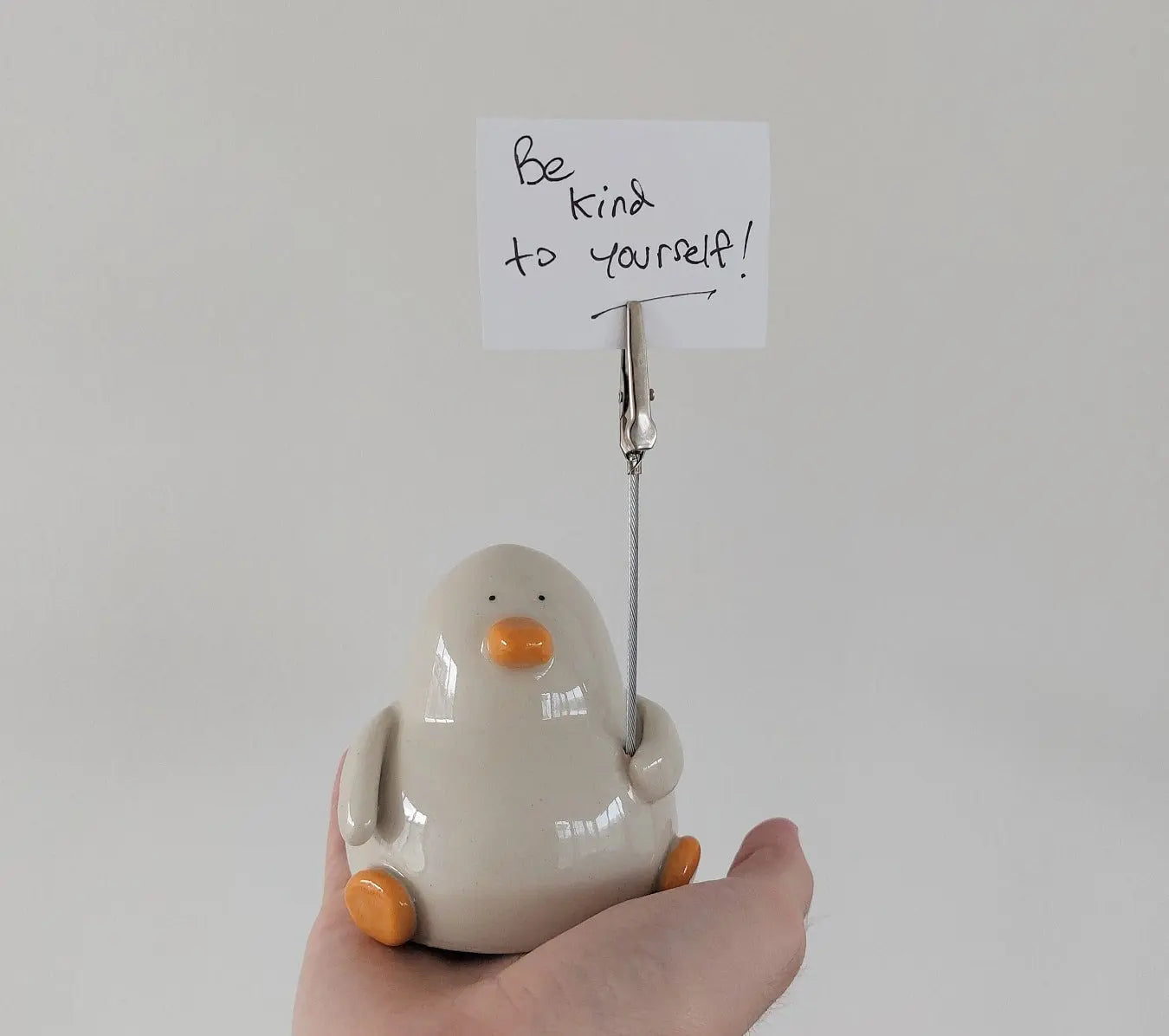 Jemima the Reminder Note Holder Duck