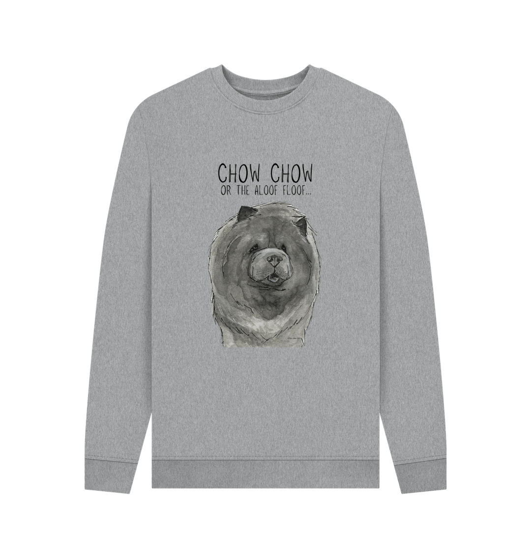 Blue Chow Chow Men's Crewneck Sweatshirt The Aloof Floof