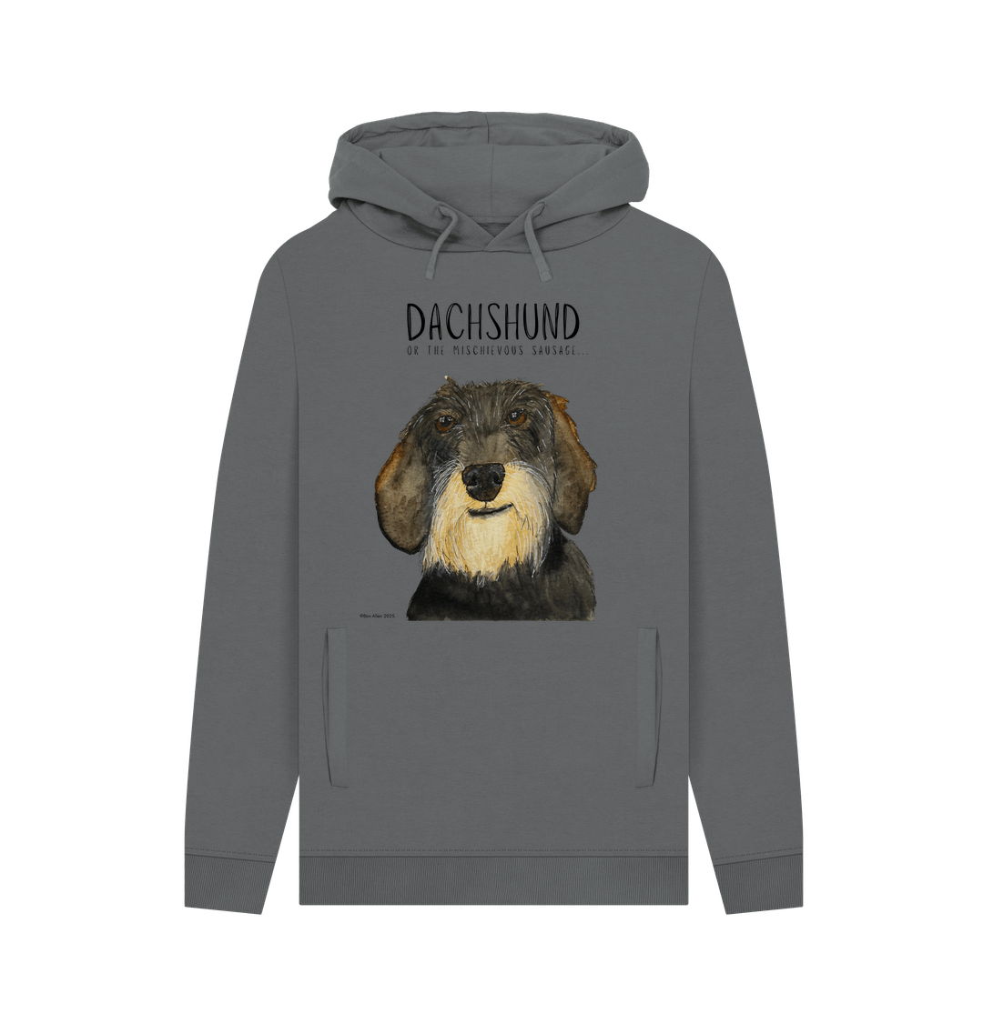 Wire Haired Dachshund Hoodie Small Legs Big Attitude